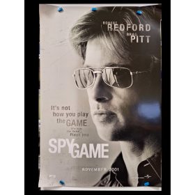   Spy Game (Kémjátszma) USA kiadású filmplakát,moziplakát, Brad Pitt karaktere