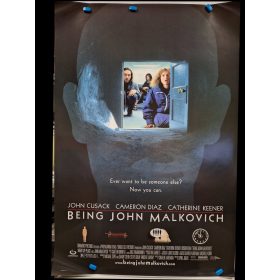   Being John Malkovich (John Malkovich menet) USA kiadású filmplakát,moziplakát
