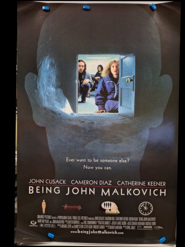 Being John Malkovich (John Malkovich menet) USA kiadású filmplakát