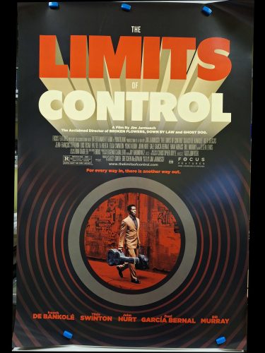 The Limits of Control (Az irányítás határai) USA kiadású filmplakát