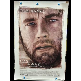   Cast Away (Számkivetett) USA kiadású filmplakát,moziplakát
