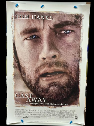 Cast Away (Számkivetett) USA kiadású filmplakát