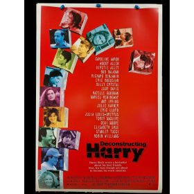   Deconstructing Harry (Agyament Harry) USA kiadású filmplakát,moziplakát