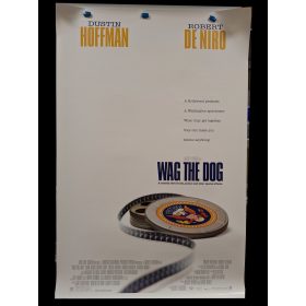   Wag the Dog (Amikor a farok csóválja) USA kiadású filmplakát,moziplakát