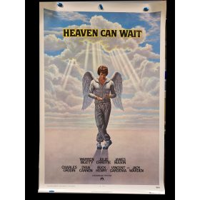   Heaven can Wait (Ép testben épp, hogy élek) USA kiadású filmplakát,moziplakát