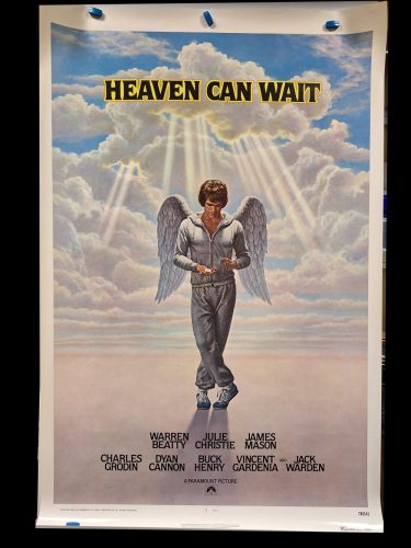 Heaven can Wait (Ép testben épp, hogy élek) USA kiadású filmplakát