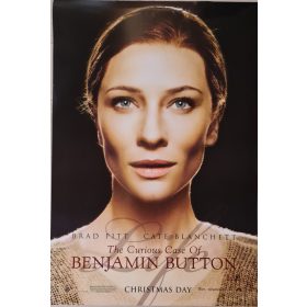   The Curious Case of Benjamin Button (Benjamin Button különös élete) eredeti USA kiadású filmplakát,moziplakát