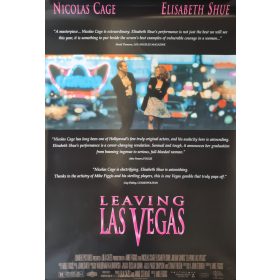   Leaving Las Vegas (Las Vegas, végállomás) eredeti USA kiadású filmplakát,moziplakát