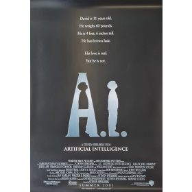   A.I. - Mesterséges értelem eredeti USA kiadású filmplakát,moziplakát