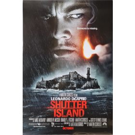   Shutter Island (Viharsziget) eredeti USA kiadású filmplakát,moziplakát