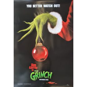   The Grinch (A Grincs) eredeti USA kiadású filmplakát,moziplakát