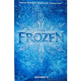   Frozen (Jégvarázs) eredeti USA kiadású filmplakát,moziplakát