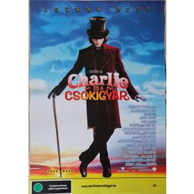 Charlie és a csokigyár eredeti filmplakát,moziplakát