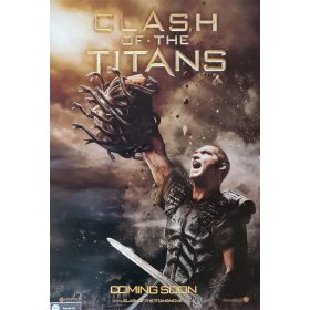  Clash of the Titans, (A titánok harca) eredeti USA kiadású filmplakát,moziplakát