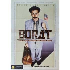   Borat: Kazah nép nagy fehér gyermeke menni művelődni Amerika eredeti filmplakát,moziplakát