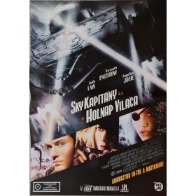   Sky kapitány és a holnap világa eredeti filmplakát,moziplakát