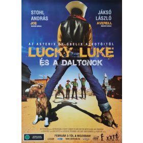 Lucky Luke és a Daltonok eredeti filmplakát,moziplakát