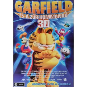   Garfield és a Zűr Kommandó eredeti filmplakát,moziplakát