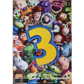 Toy Story 3. eredeti filmplakát,moziplakát