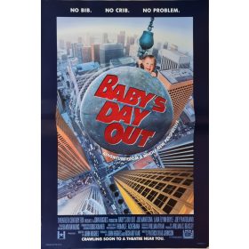   Baby's Day Out, (Szabadnapos baba) eredeti USA kiadású filmplakát,moziplakát