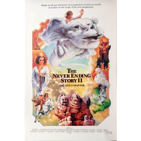   The Never Ending Story II (Végtelen történet II), 1990, USA kiadású B1-es méretű filmplakát,moziplakát, Jonathan Brandis