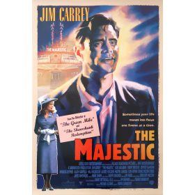   Tha Majestic (Mi lenne ha), 2001, USA kiadású B1-es méretű filmplakát,moziplakát, Jim Carrey