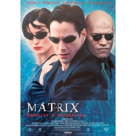   Mátrix, B1-es méretű filmplakát,moziplakát, 1999, Keanu Reeves, Laurence Fishburne