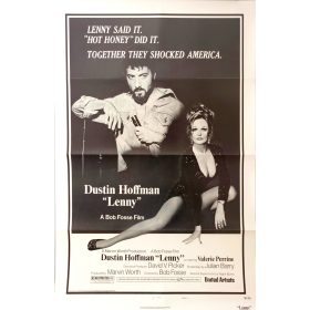 Lenny, 1974, USA kiadású filmplakát,moziplakát 