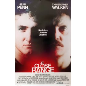   At close range, (Lőtávolban), USA kiadású filmplakát,moziplakát