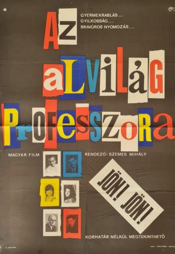 Az alvilág professzora, eredeti filmplakát