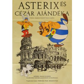   Asterix és Cézár ajándéka, eredeti filmplakát,moziplakát