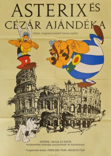 Asterix és Cézár ajándéka, eredeti filmplakát