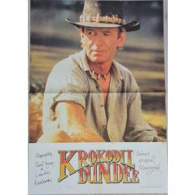 Krokodil Dundee, eredeti filmplakát,moziplakát