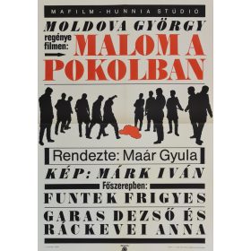 Malom a pokolban, eredeti filmplakát,moziplakát