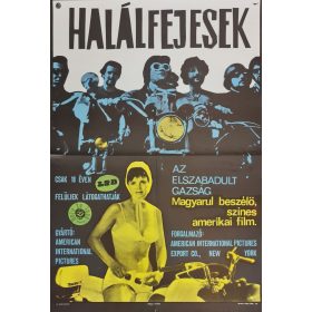 Halálfejesek, eredeti filmplakát,moziplakát