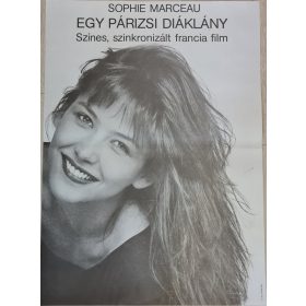 Egy párizsi diáklány, eredeti filmplakát,moziplakát