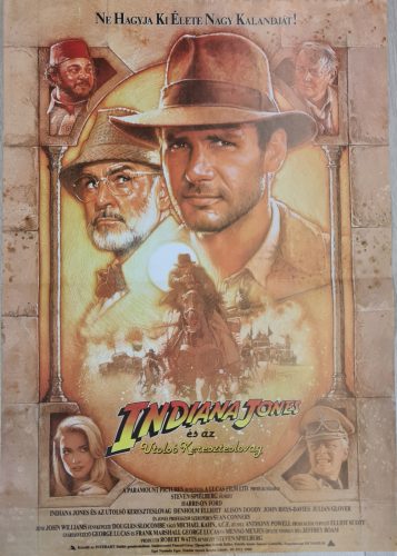 Indiana Jones és az utolsó kereszteslovag, eredeti filmplakát