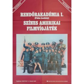 Rendőrakadémia, eredeti filmplakát,moziplakát