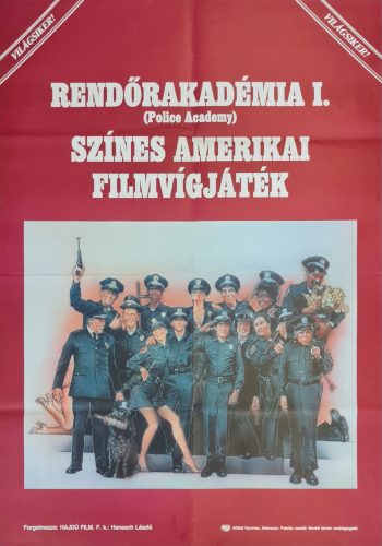 Rendőrakadémia, eredeti filmplakát