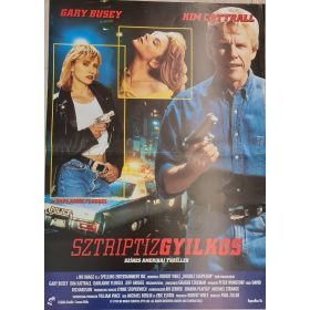 Sztriptízgyilkos, eredeti filmplakát,moziplakát