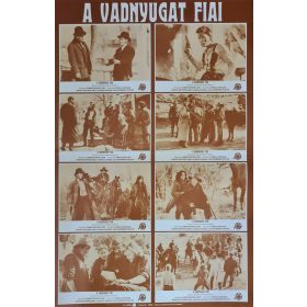 A vadnyugat fiai, eredeti filmplakát,moziplakát