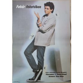 Fehér feketében, eredeti filmplakát,moziplakát
