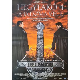   Hegylakó 4. – A játszma vége, eredeti filmplakát,moziplakát