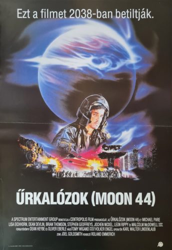 Űrkalózok - Moon 44, eredeti filmplakát