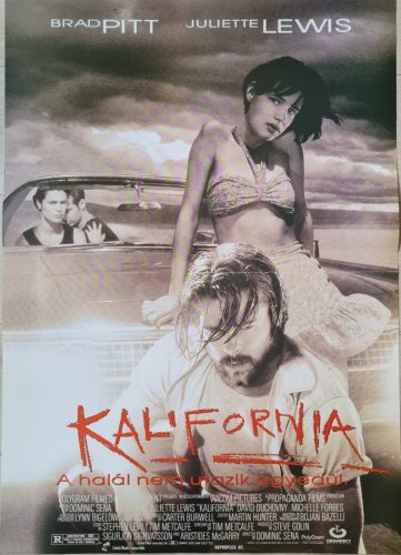 Kalifornia - A halál nem utazik egyedül, eredeti filmplakát