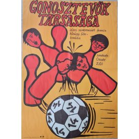 Gonosztevők társasága, eredeti filmplakát,moziplakát