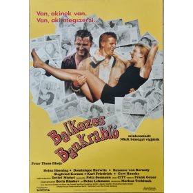 Balkezes bankrabló, eredeti filmplakát,moziplakát