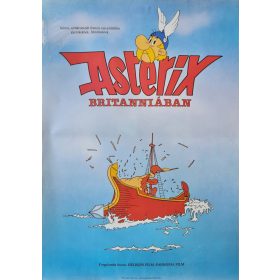 Asterix Britanniában, eredeti filmplakát,moziplakát
