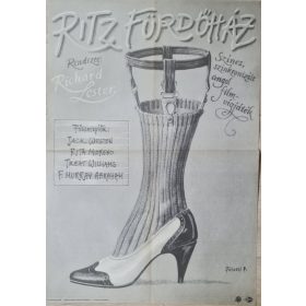 Ritz fürdőház, eredeti filmplakát,moziplakát