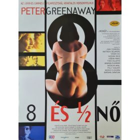 8 és 1/2 nő, eredeti filmplakát,moziplakát